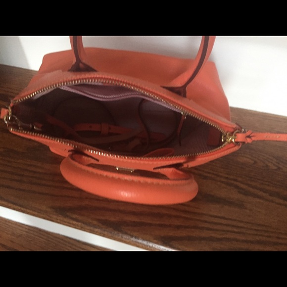 Dooney and Bourke orange elbow purse - Picture 2 of 2