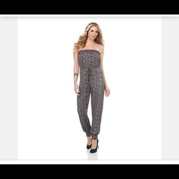 KK 'Desert Diva' Strapless Jumpsuit