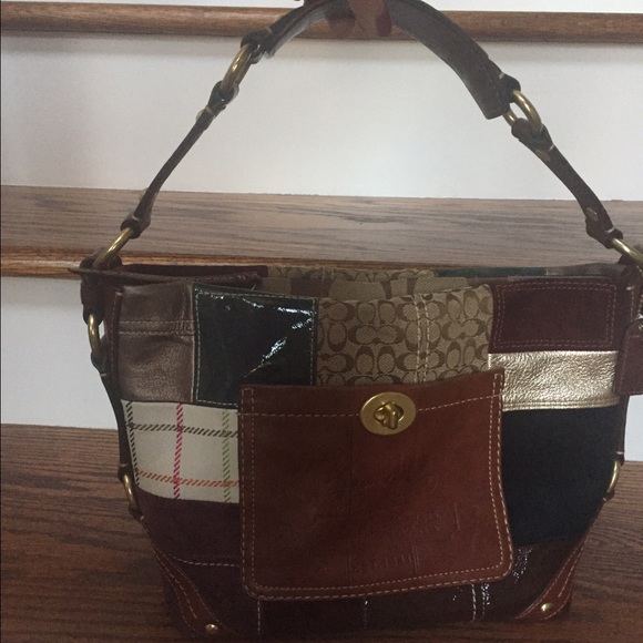 Coach Handbags - Coach Patchwork purse