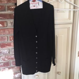 J. Crew Marino wool long cardigan