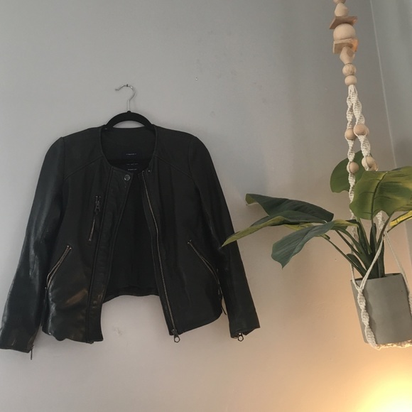 Madewell Metropolis Leather Jacket