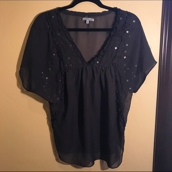 Beaded Charlotte Russe Blouse