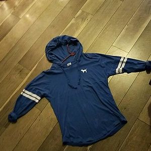 Dark blue VSPINK pullover