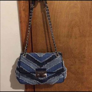 Authentic MK denim purse
