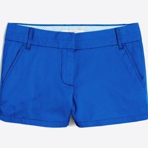 Royal blue Chino JCrew size 0 short