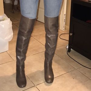 Vera Wang over the knee boots