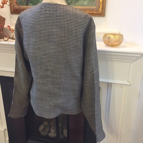 Harvest Linen Jacket, size M/L - Picture 2 of 4