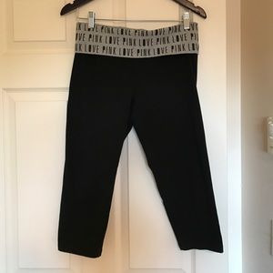 PINK Victoria's Secret cropped yoga pants
