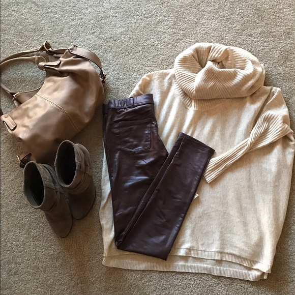 Brand New Faux Leather Leggings