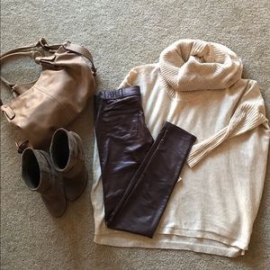 Brand New Faux Leather Leggings