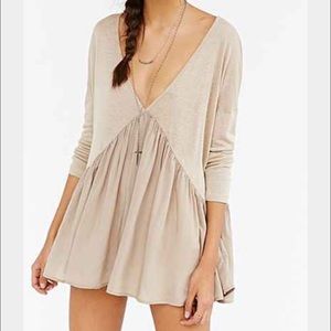 Kimichi Blue Flowy Blouse