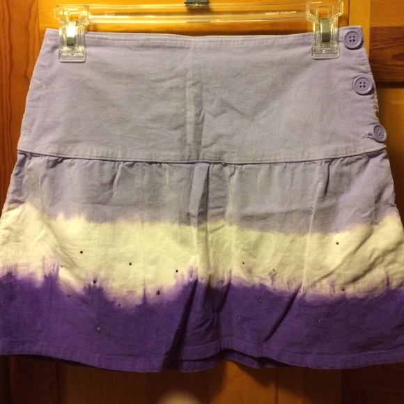 Girls purple Corduroy purple skirt