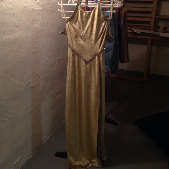 Janine London Rhinestone rare gown - Picture 4 of 4