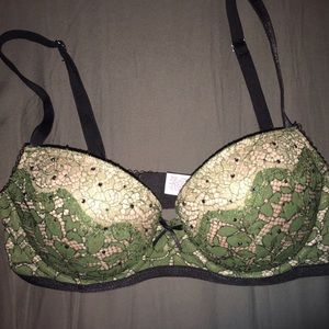 Victoria's Secret Unlined Jewel Detail Bra