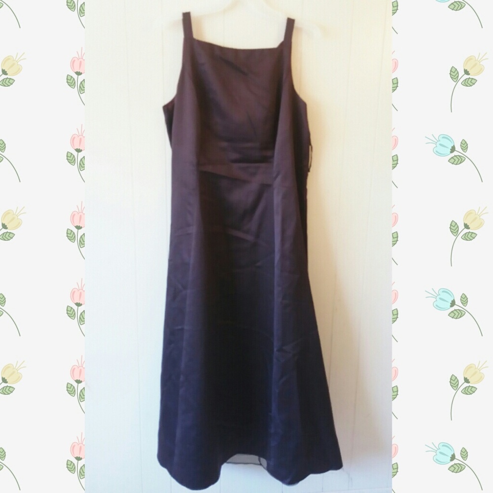 *Sale* Brand Prom/Bridesmaid Brown Burgandy Dress