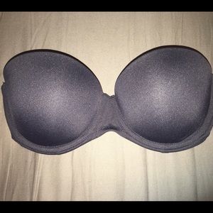 Victoria's Secret Pink Strapless Push-Up Bra