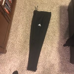 Adidas tapered training black pant