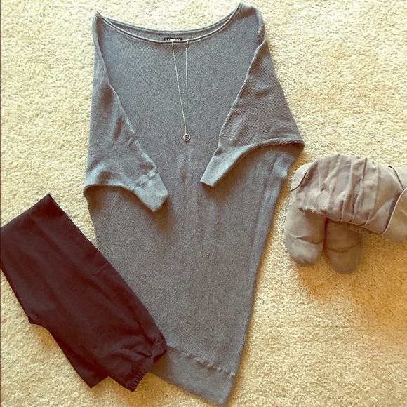 Long Asymmetrical Sweater