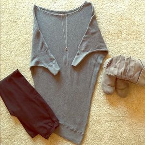 Long Asymmetrical Sweater