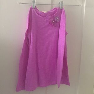 J Crew's girl's long sleeved pink shirt.