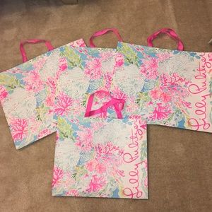 Lilly Pulitzer Shopping Bags!