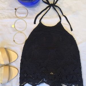 Express Lace Halter