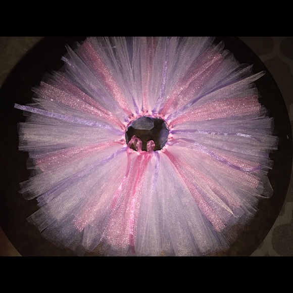 Made 2 Order princess Pink&purple sparkle tutu - Picture 2 of 4