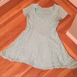 PLUS SIZE BLUE DRESS
