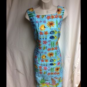 SHARON Young Fun Sheath Lined Dress size 10