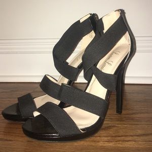 Sexy Black Heels - Only Worn Once!!