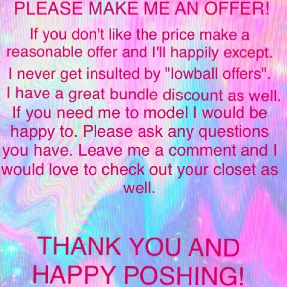 Happy Poshing! 💖💖