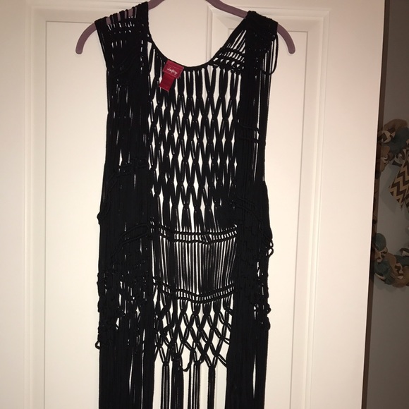 Day trip Fringed Vest