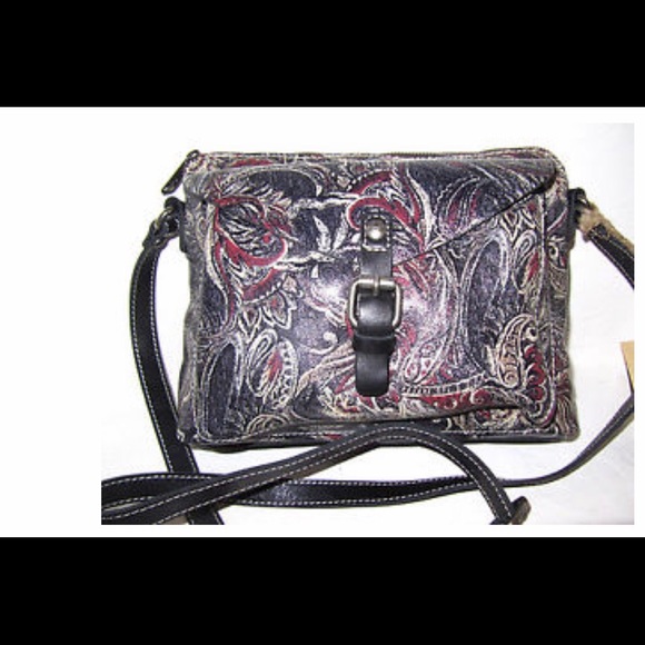 Patricia Nash Feather Paisley Crossbody