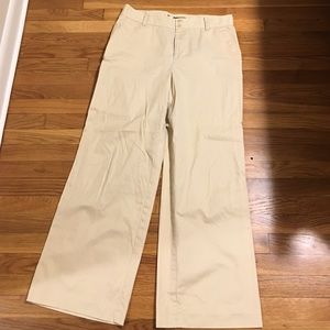 Ralph Lauren wide leg khakis