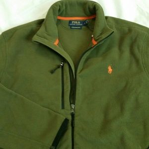 Ralph Lauren Mens Full Zipped Fleece Jacket