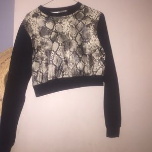 Asos crop sweater