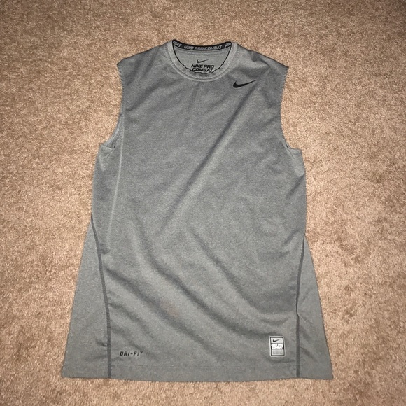 Men's Nike Pro Combat Fitted Tank
