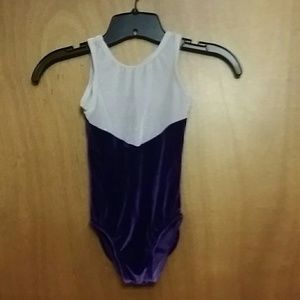 Girls gymnastics tank leotard