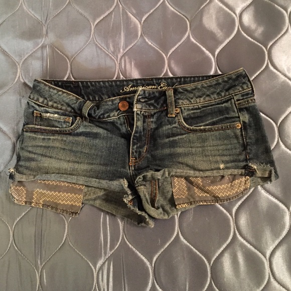 American Eagle Jean Shorts Size 8