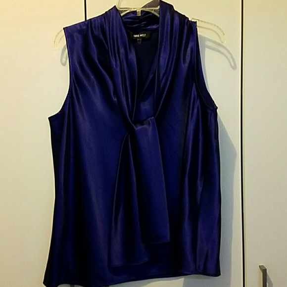Nine West sleeveless blouse