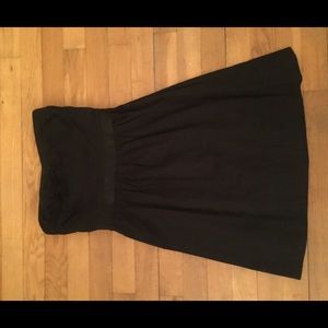 American Eagle Strapless Black Dress