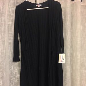 XS Black Ribbed Sarah BNWT