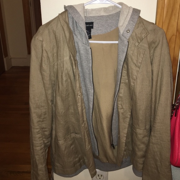 Blazer w/ built in hoodie