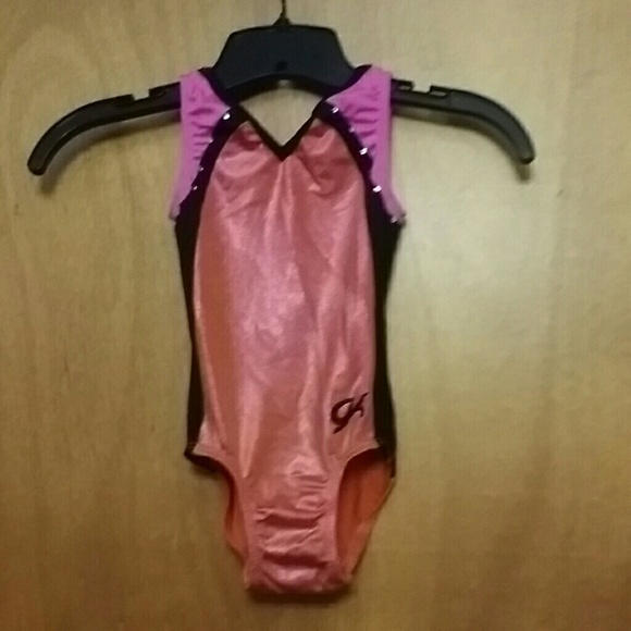 GK gymnastics tank leotard