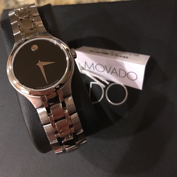 Women\'s swiss stainless steel movado watch