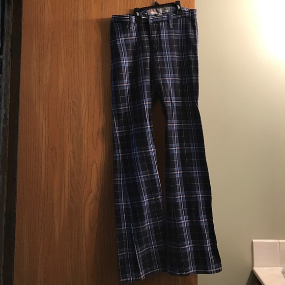 Hollister plaid pants