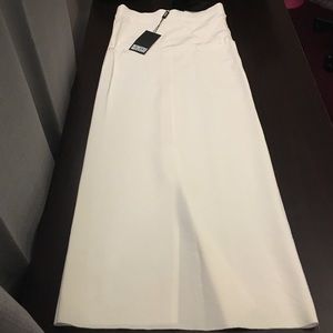 Weekday White Maxi Skirt