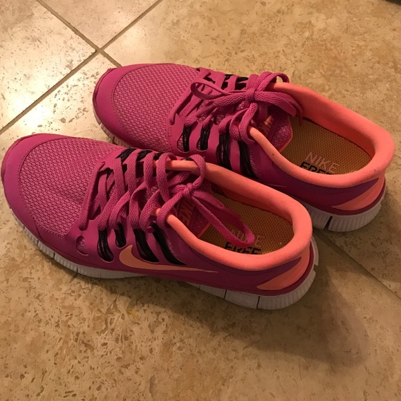 Nike free run size 8