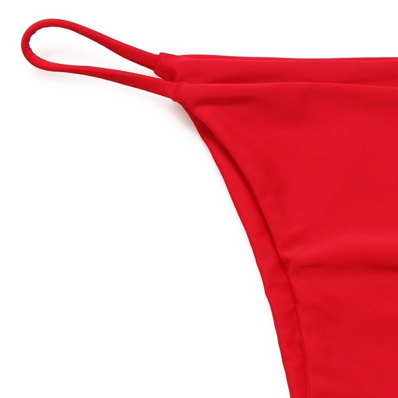 Red Brazilian Bikini - Picture 3 of 4