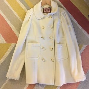 Juicy couture white coat